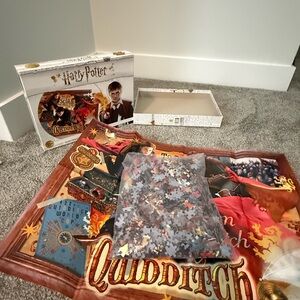 NEW never taken from bag Harry Potter Quidditch Puzzle